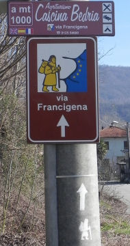 Cartello verso Burolo (38630 bytes)